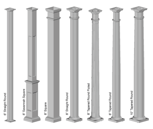 saulendesigns-fur-die-veranda-12 Säulendesigns für die Veranda