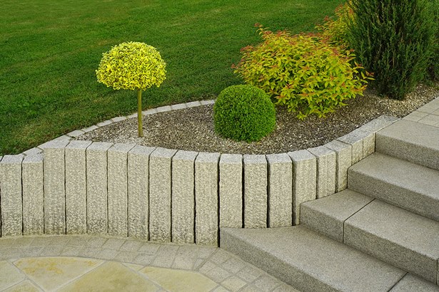 Steingarten böschung anlegen