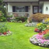 Landschaftsbau-Ideen für Vorgarten Blumenbeete