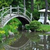 Japanische Gartenbrücke