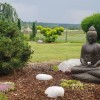 Gartengestaltung mit buddha