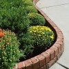 Brick border garden edging ideas