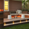 Garden decking lighting ideas