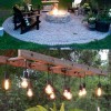 Garden patio lighting ideas