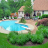 Landscaping ideas around a pool