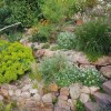Natural rock garden ideas
