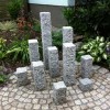 Gartengestaltung mit granitpalisaden