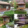 Gartengebäude im japanischen Stil