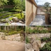 Japanische Gartenmauer