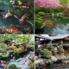 Japanischer Koi-Garten