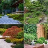 Japanisches Gartenwegdesign