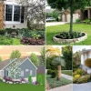 Landschaftsgestaltung für den Vorgarten mit Bildern