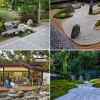 Zeitgenössischer japanischer Garten